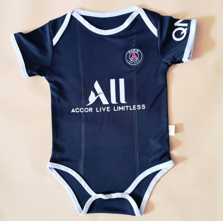 2021/22 PSG Home Infant Soccer Jersey Little Baby Kit